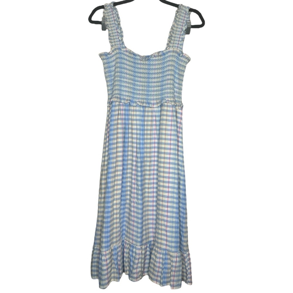 Rails Rumi Smocked-Bodice Midi Dress Multicolored Size Medium - Picture 2 of 12
